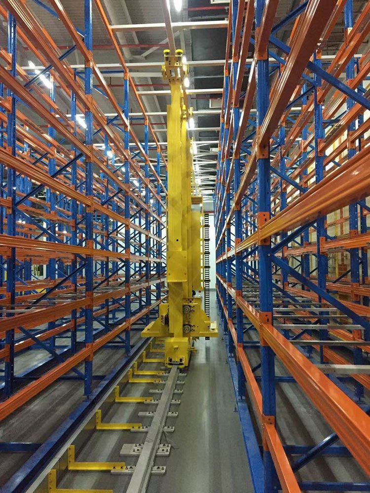 ASRS automated warehouse racking system for pallet storage ASRS automated warehouse racking system for pallet storage