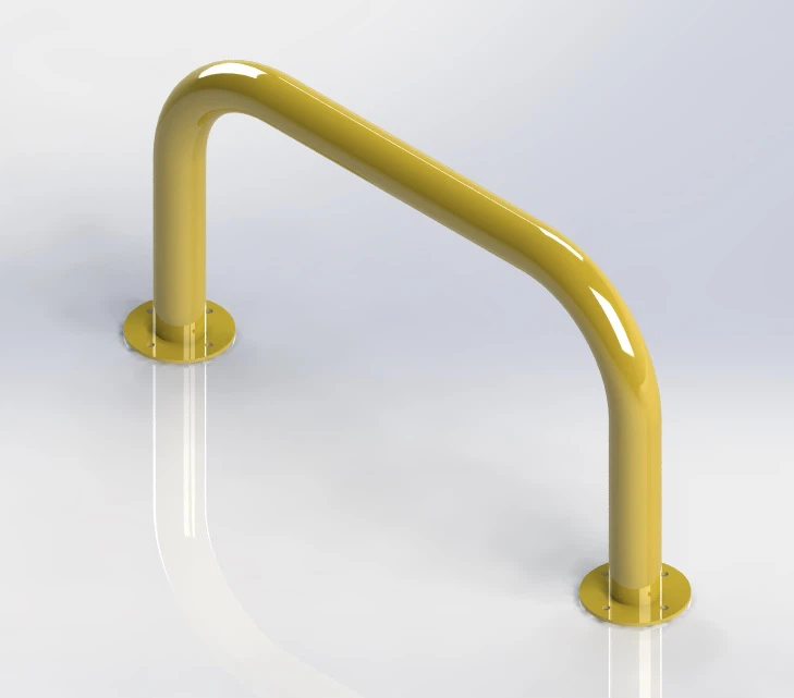 u shape warehouse safety barrier guard rail for rack protection u shape warehouse safety barrier guard rail for rack protection