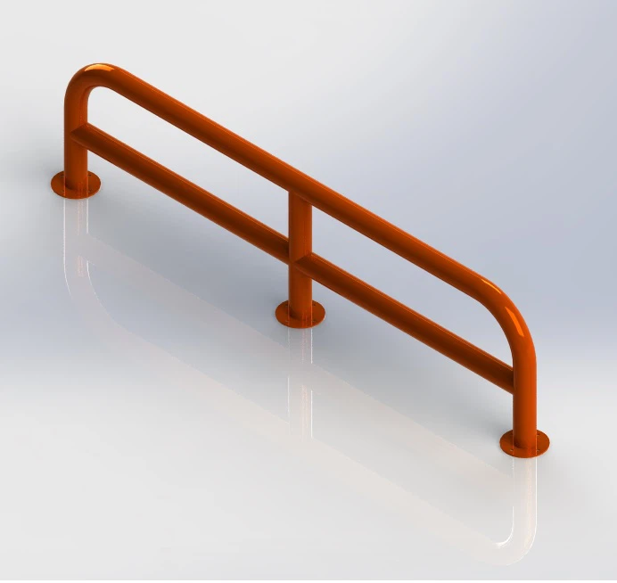 end of aisle rack guard rail with multi leg structure for warehouse safety end of aisle rack guard rail with multi leg structure for warehouse safety