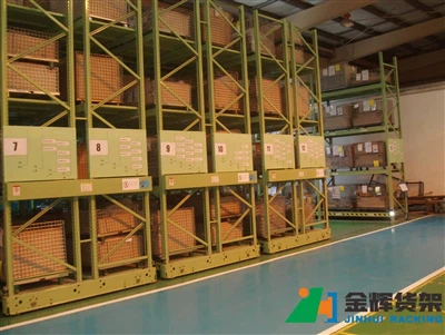 Mobile Pallet Racking for Food Industry: Strong Jelly Warehouse Storage Solution