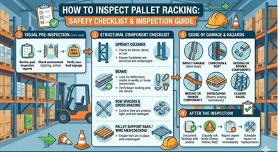 How to Inspect Pallet Racking: Safety Checklist & Inspection Guide