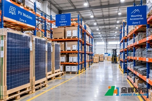 Warehouse Racking for Solar Equipment: Organizing Panels, Inverters, and Accessories