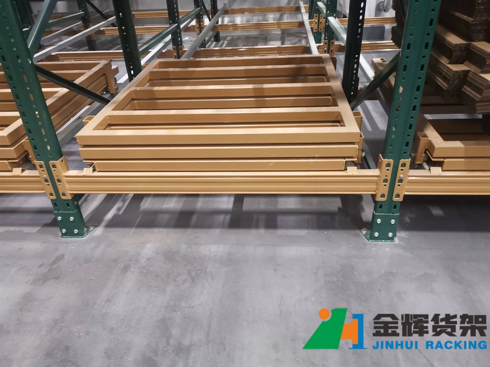 warehouse push back pallet racking storage system warehouse push back pallet racking storage system